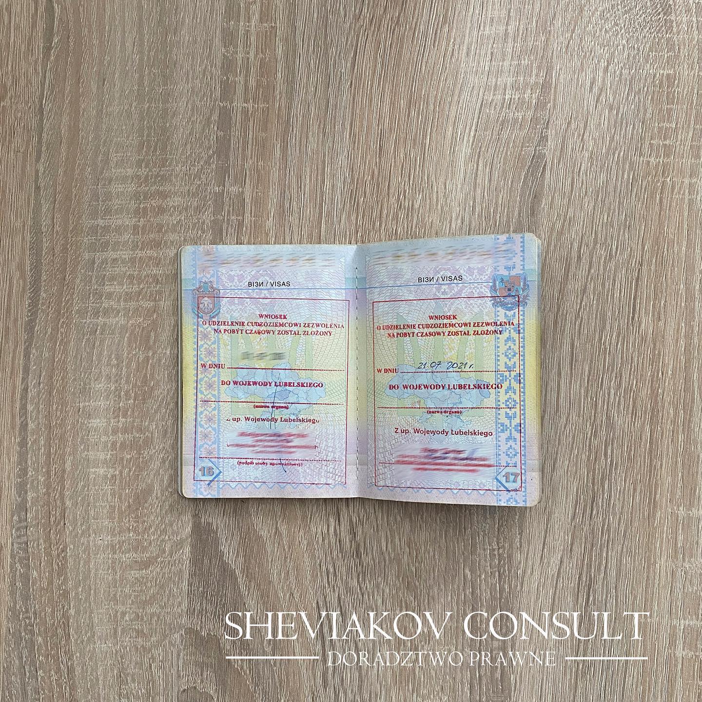 Подано 21.07.2021 Pobyt czasowy ?