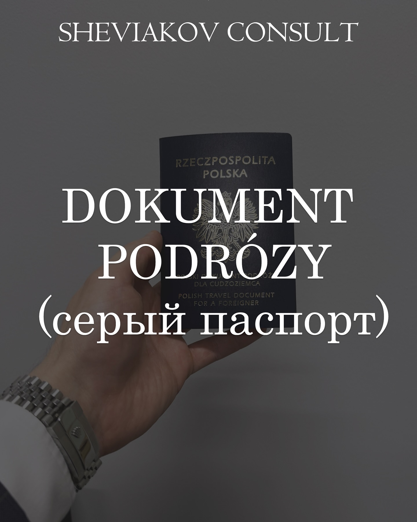 Dokument podrózy dla cizoziemca або ж «сірий паспорт»